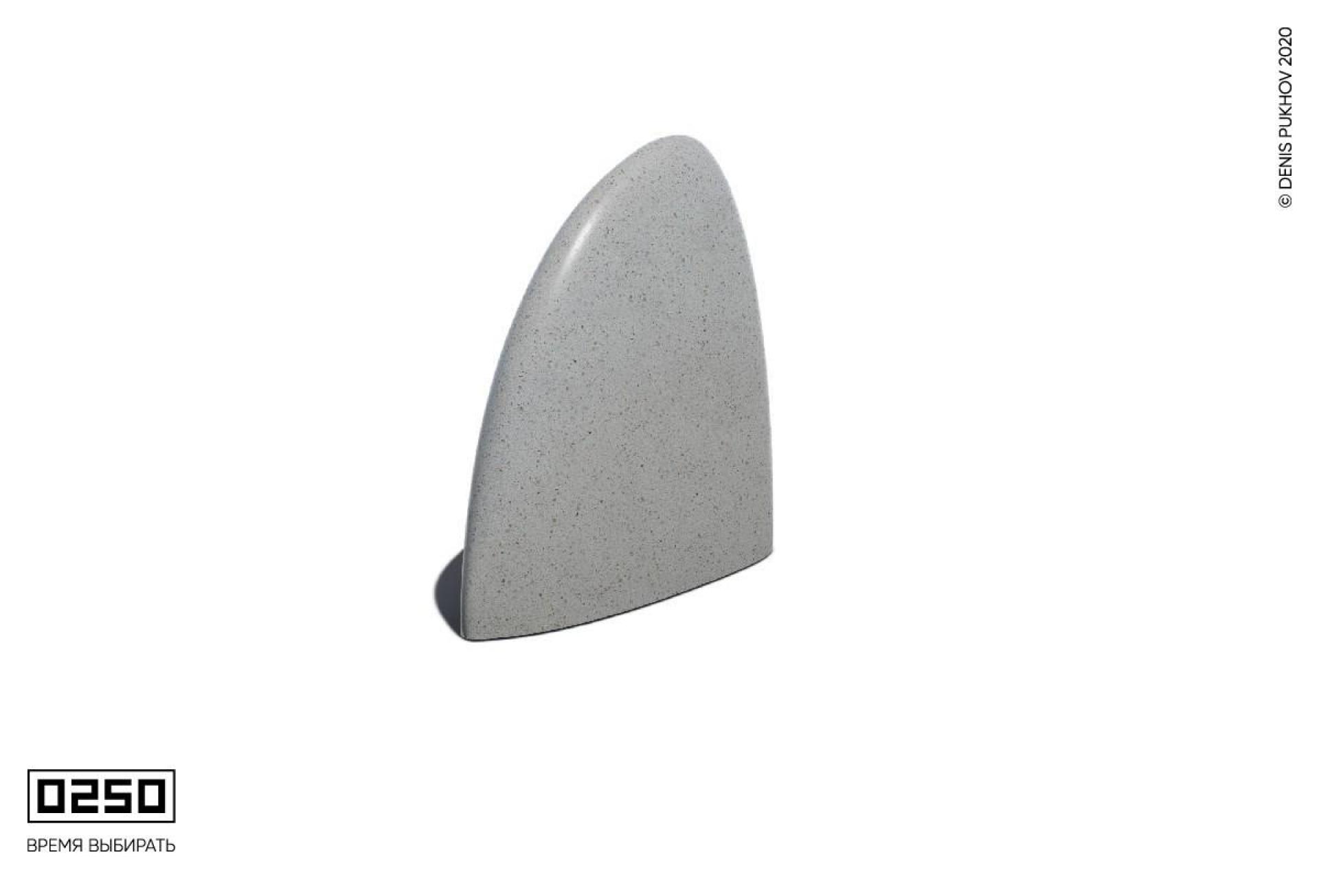 Парковочный плавник большой  Белый кварц ОПЛ710.БК