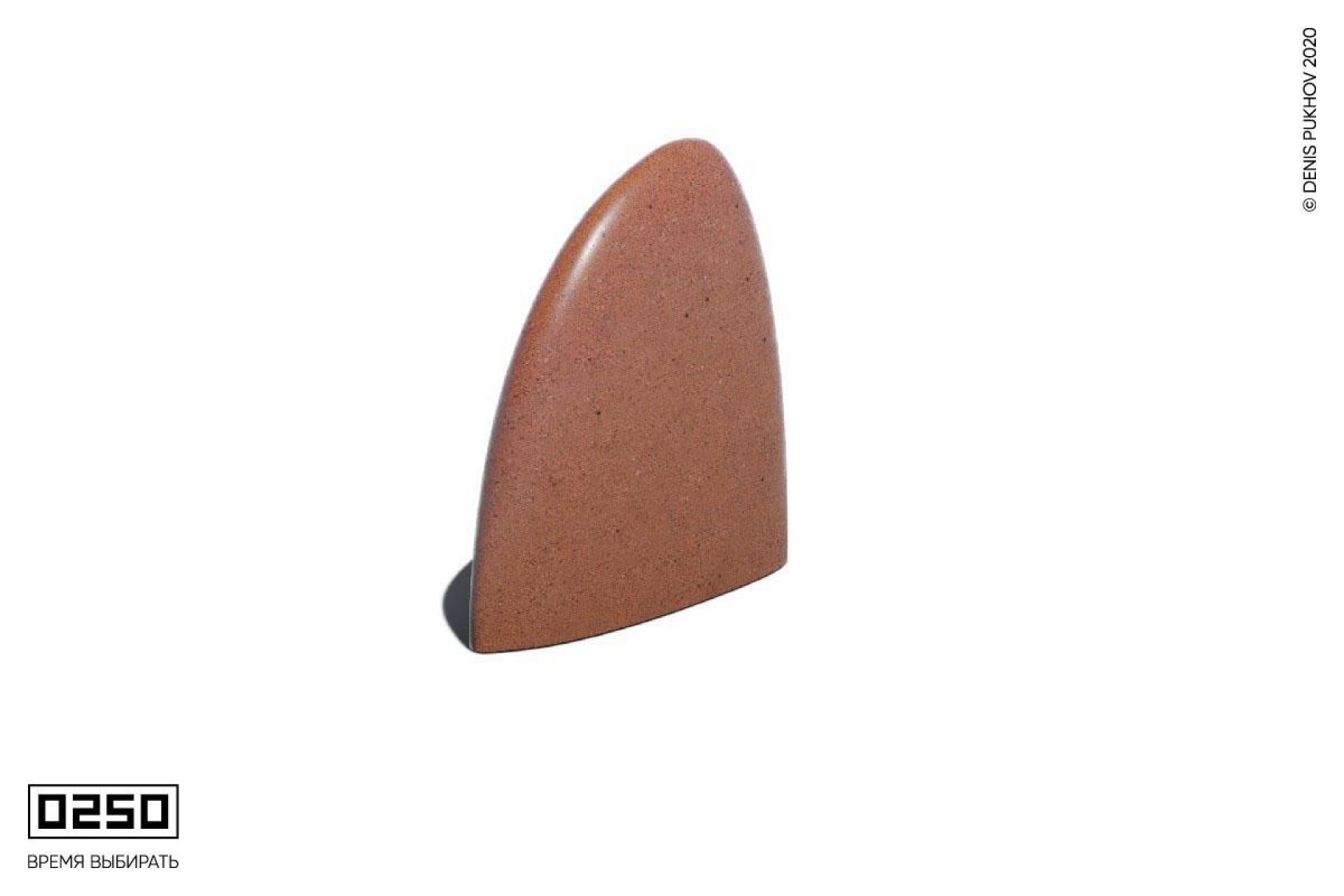 Парковочный плавник малый Рыжий кортен ОПЛ470.РК