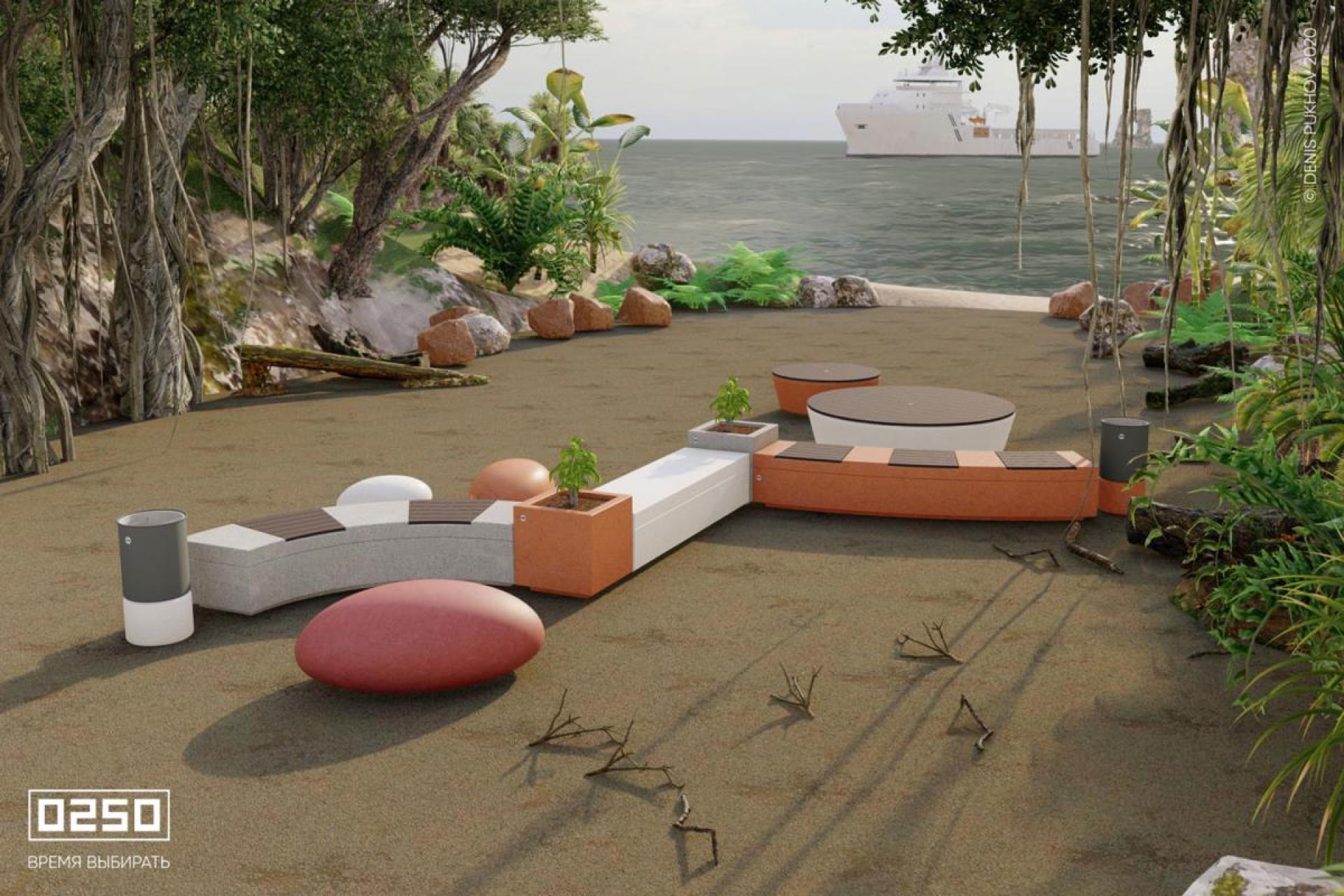 Модульный сквер Джунгли, Сборка Джунгли