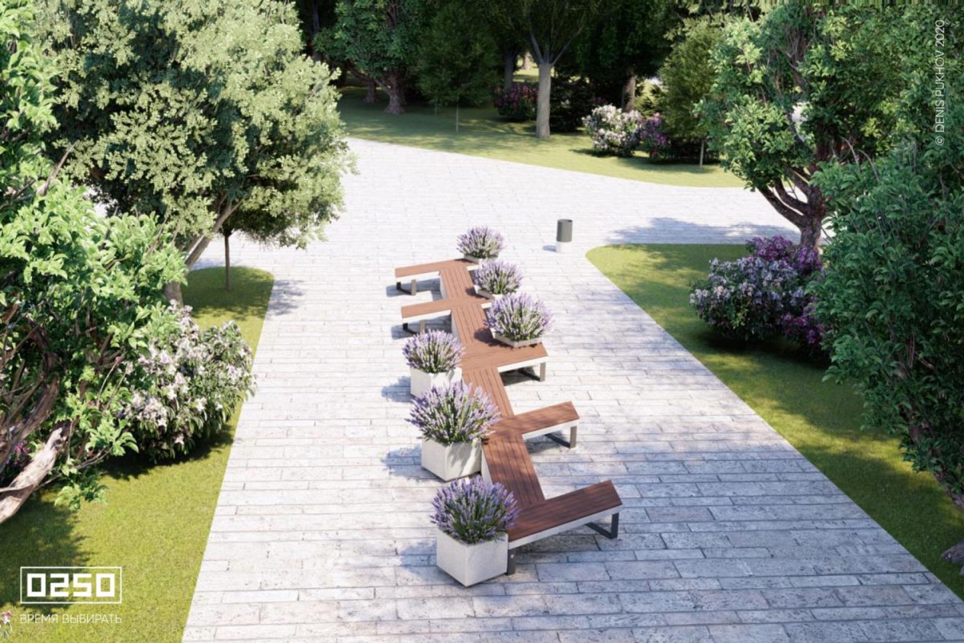 Модульный сквер Решётка, Сборка Решётка