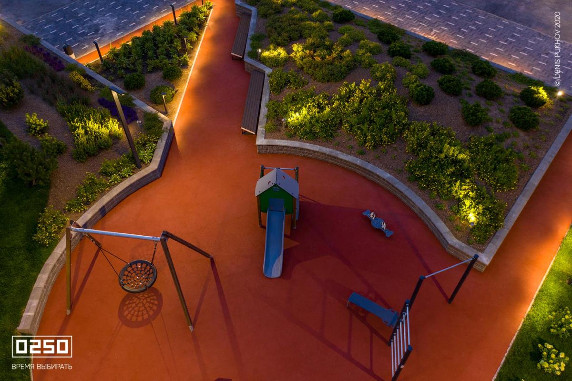 ЖК «Дом Керстена», г. Санкт Петербург двор вид сверху