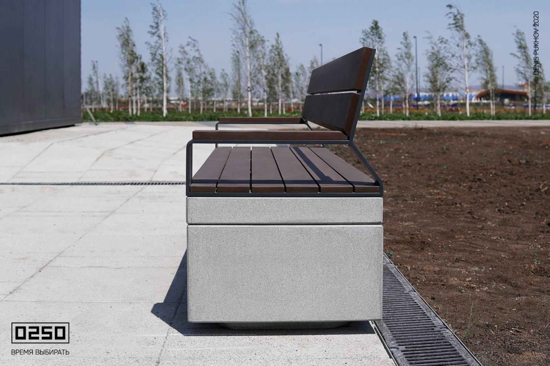 Профиль бетонной скамейки 0250