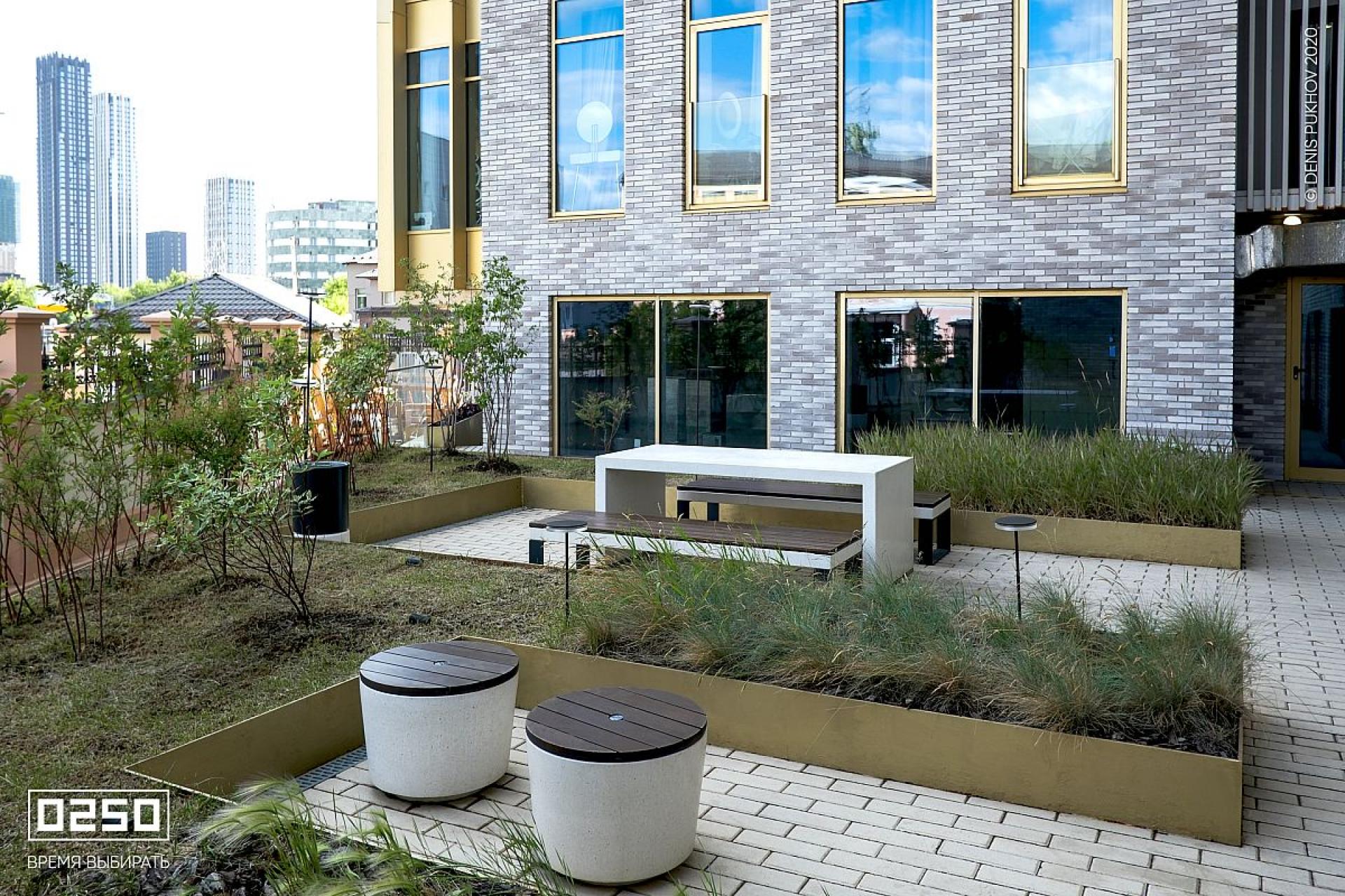 Малые архитектурные формы 0250 ЖК Mitte