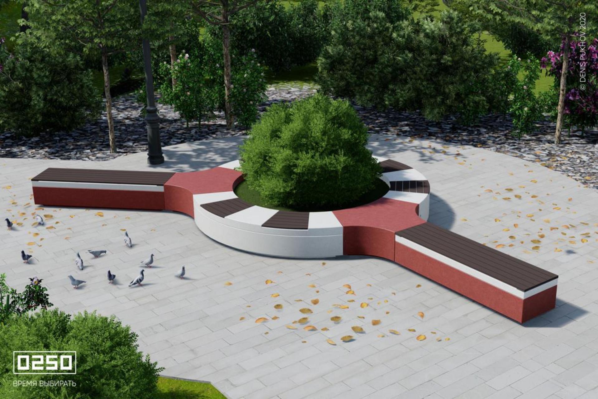 Модульный цветник Диод, Цветник диод