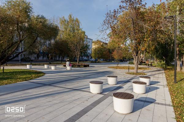 Сквер Славянский г. Тюмень