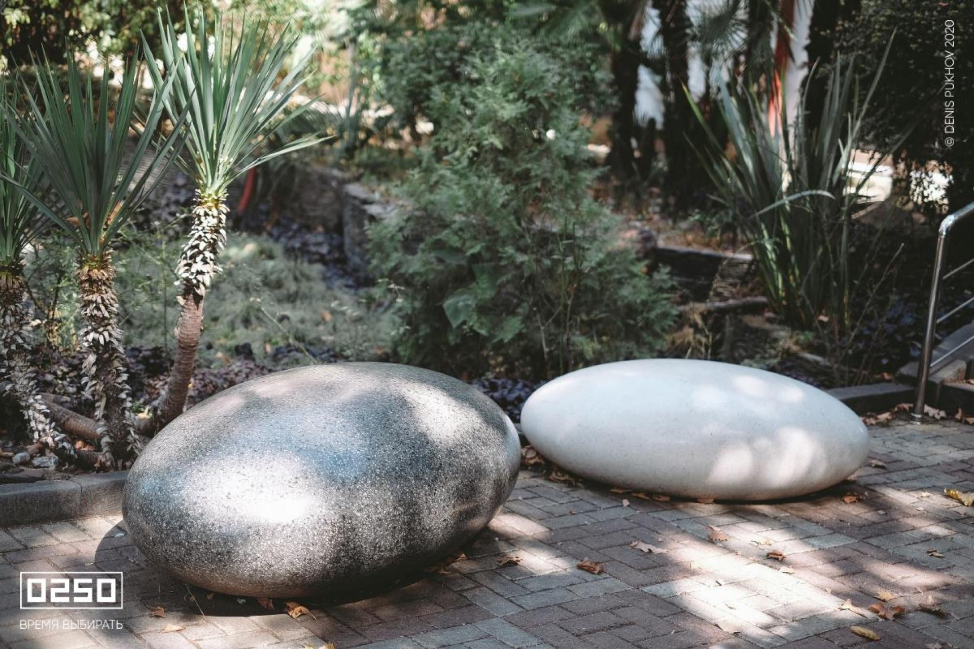 Камень времени серый графит