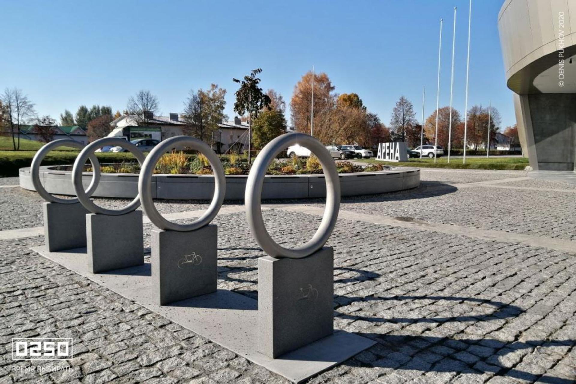 Велопарковка Велогвард серый графит