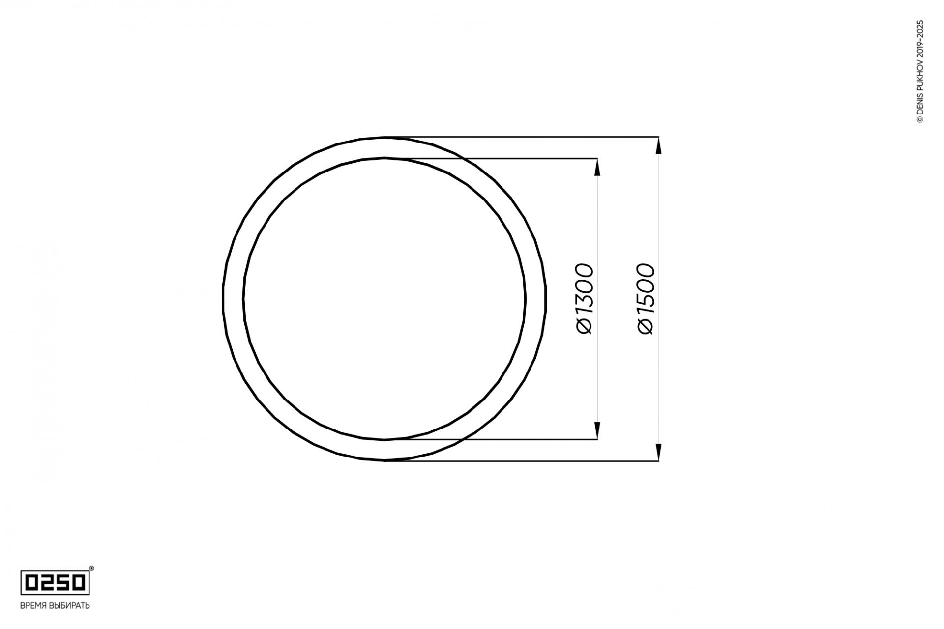 Вазон Круглый большой 