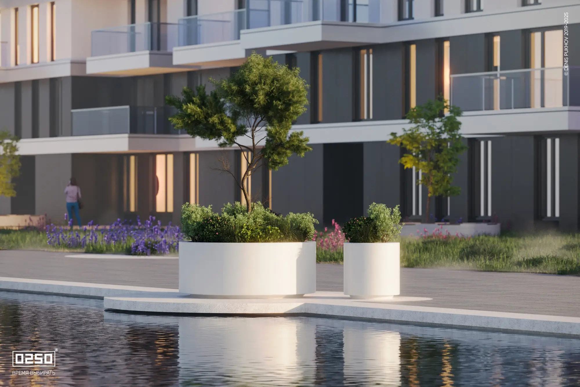 Вазон Круглый большой